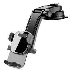 KUANGYE - Soporte Celular Para Auto 360° Con Ventosa Firme Tablero Negro