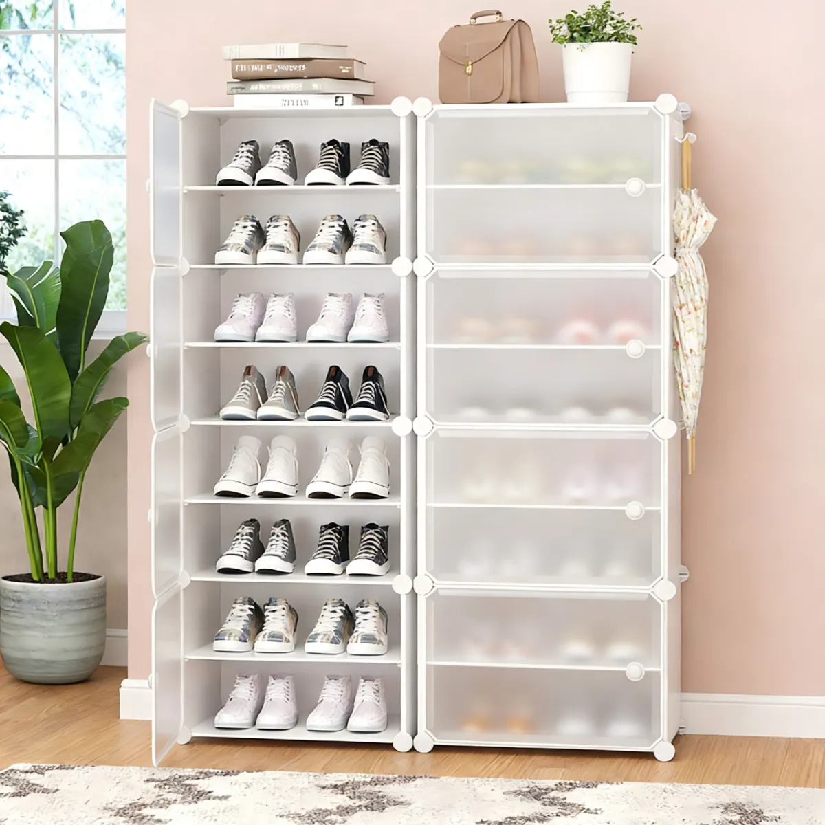 GENERICO - Zapatos Estantes Cajas Organizadoras Almacenamiento 40 Pzs