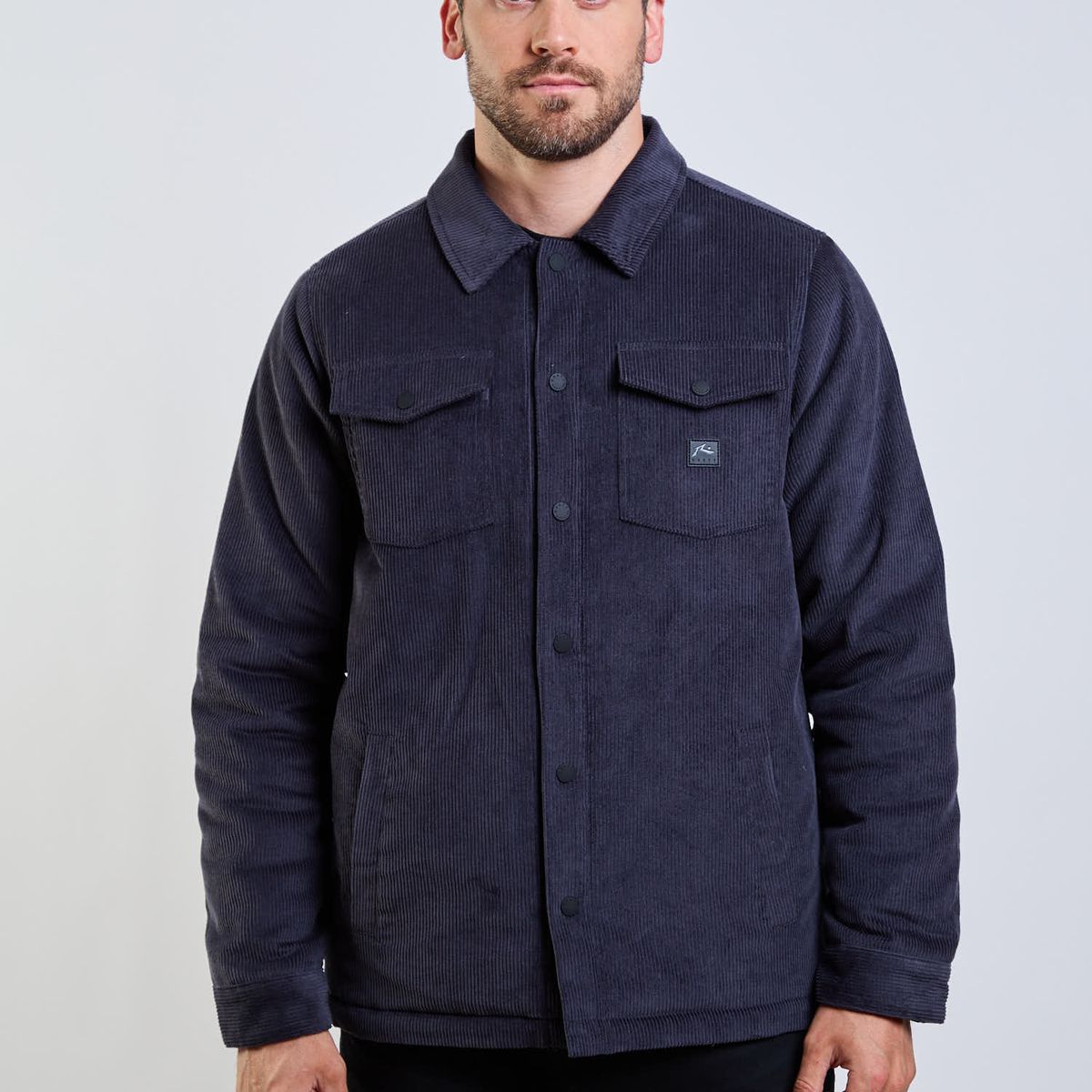 RUSTY - Jacket Static Surf Gris Hombre Rusty