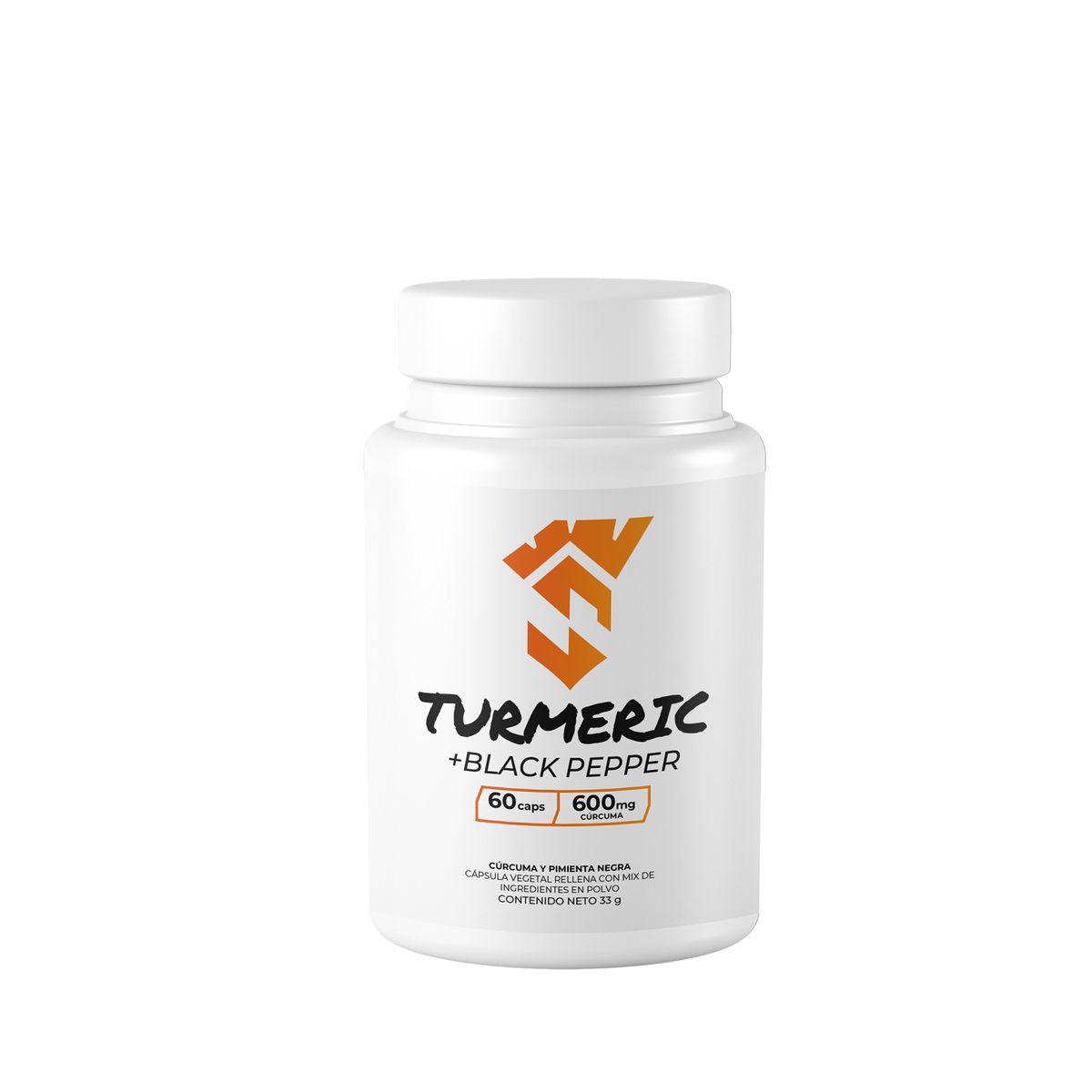 SNP NEW POWER - Cápsula Cúrcuma Pimienta 33gr