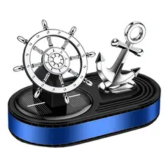 GENERICO - Ambientador De Coche Solar Difusor De Fragancia De Coche Azul Especias Francesas