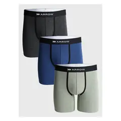 ARROW - Boxer 3 Unidades Regular Fit Multicolor