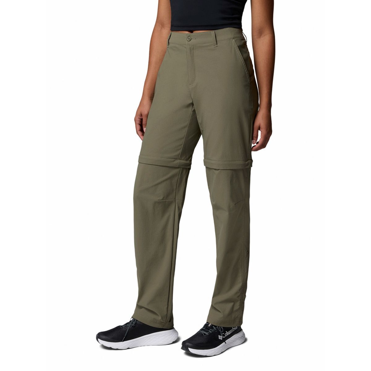 COLUMBIA - Pantalón Mujer Leslie Convertible Verde COLUMBIA