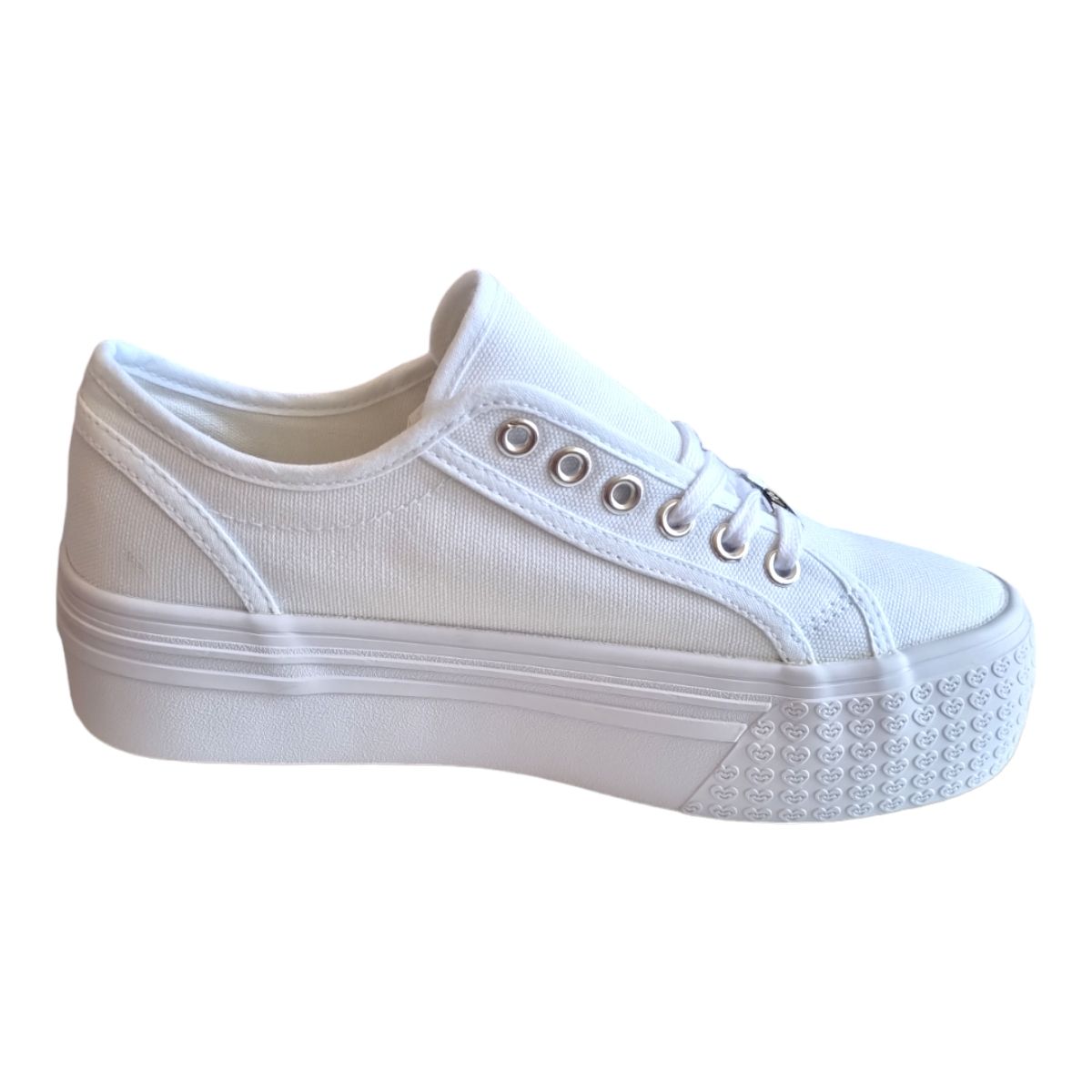 HERIEL - Zapatilla de Lona Plataforma Run Tendencia Urbana