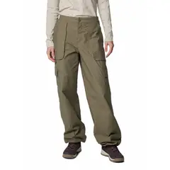 COLUMBIA - Pantalón Mujer Brea Fllas Cotton Ripstop Verde