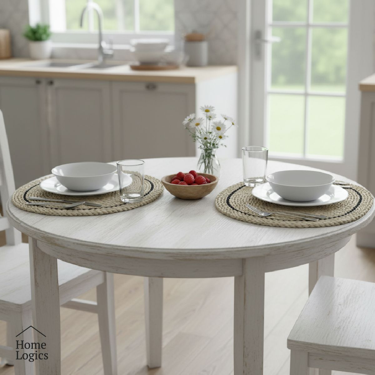 HOME LOGICS - Set 2 Individuales Natural Collection Dorado Home Logics Kiosclub