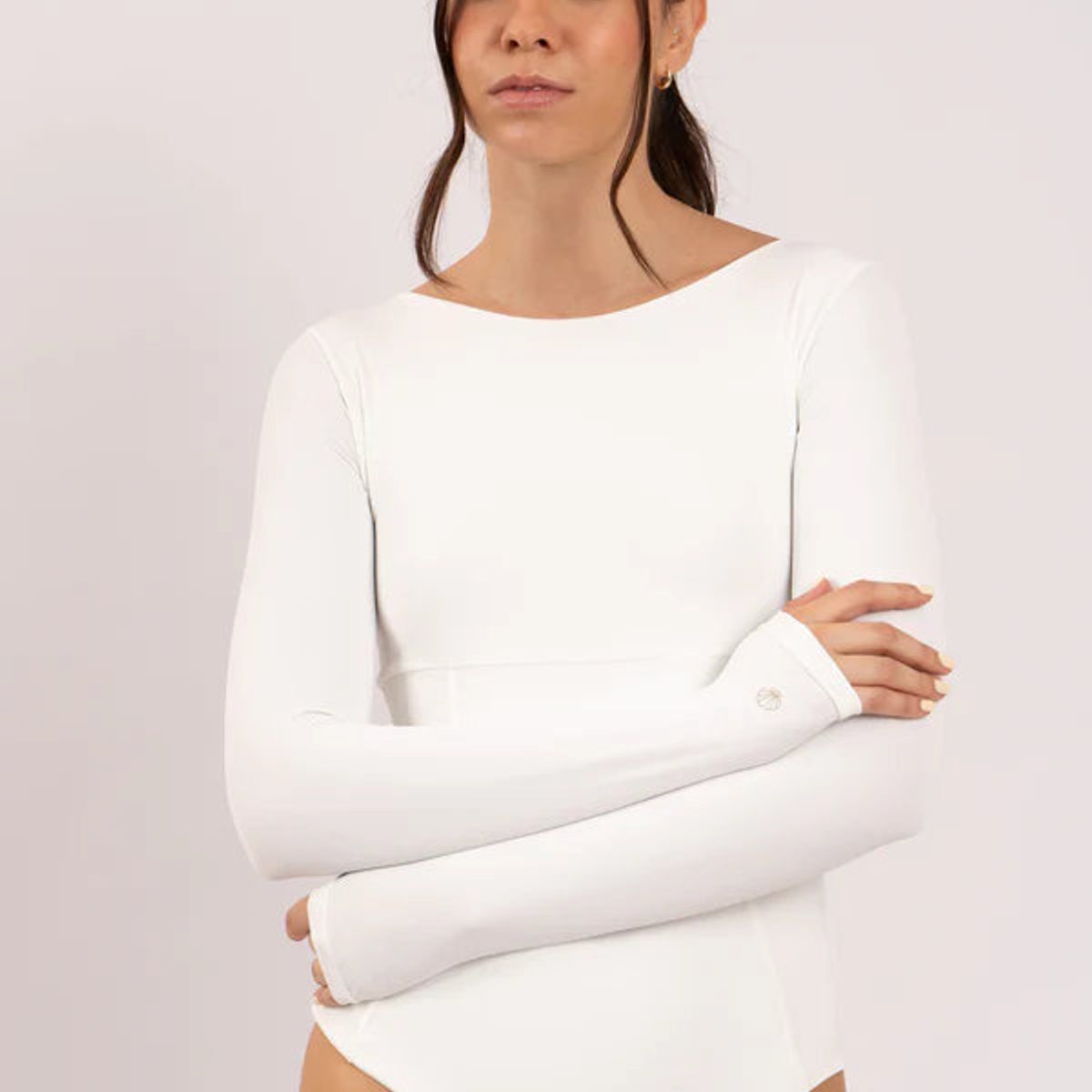 MARALTA - Body Love Manga Larga Doble Tela Maralta