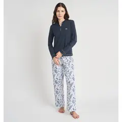 BARBIZON - PIJAMA MUJER SOFIA AZUL