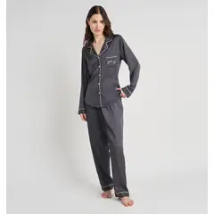 BARBIZON - PIJAMA MUJER ROMA CHARCOAL