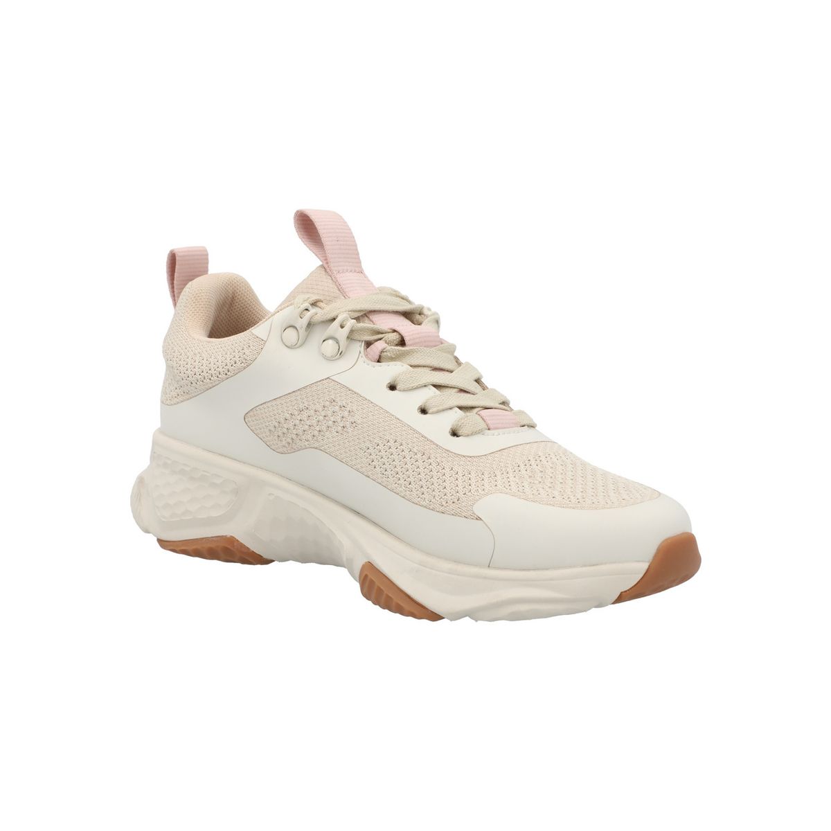 ROCKFORD - Zapatilla Cuero Mujer Benza Beige/Crudo ROCKFORD