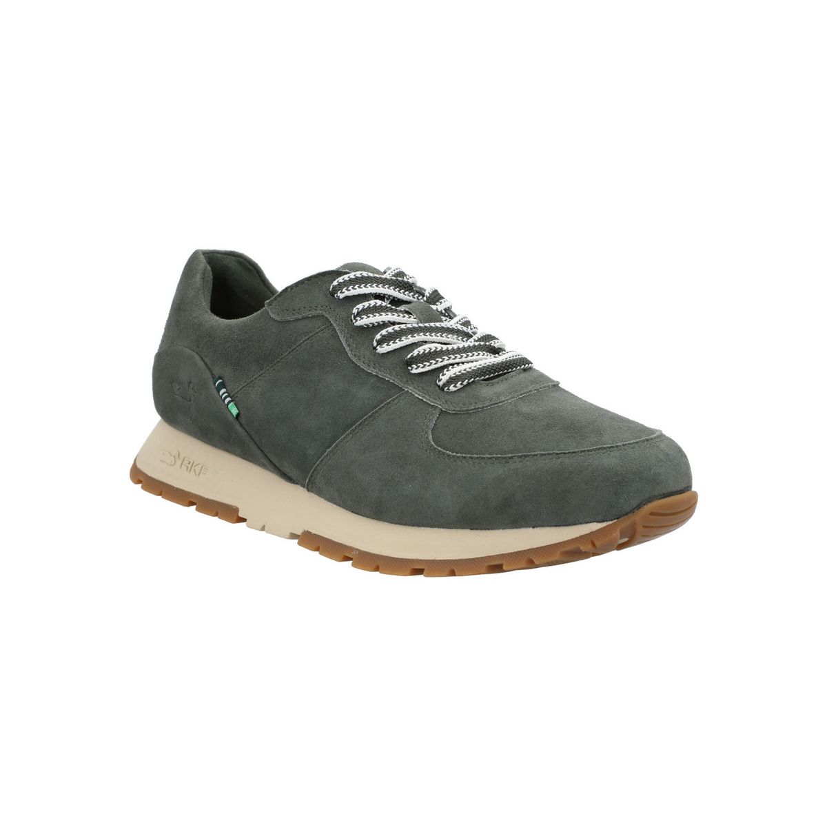 ROCKFORD - Zapatilla Cuero Mujer Thao Verde ROCKFORD