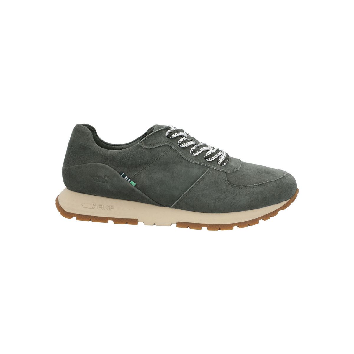 ROCKFORD - Zapatilla Cuero Mujer Thao Verde ROCKFORD
