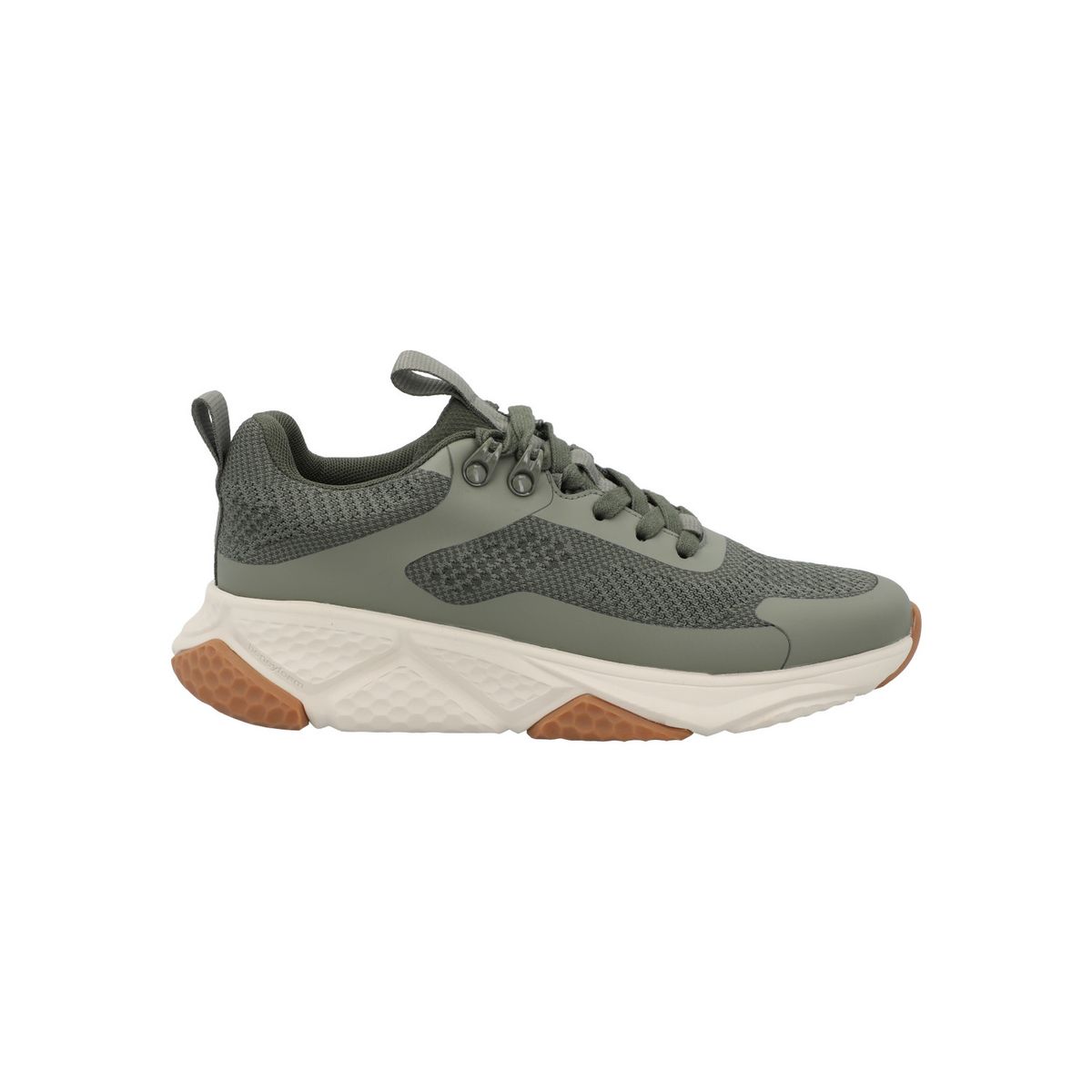 ROCKFORD - Zapatilla Cuero Mujer Benza Verde ROCKFORD