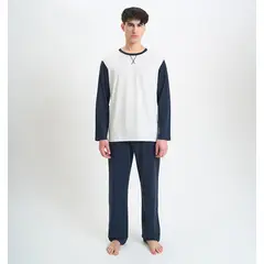 BARBIZON - PIJAMA HOMBRE TOMAS AZUL