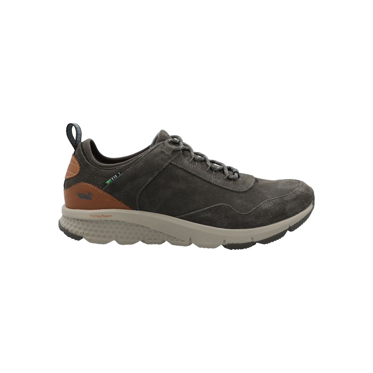 ROCKFORD - Zapatilla Cuero Hombre Shire Gris ROCKFORD