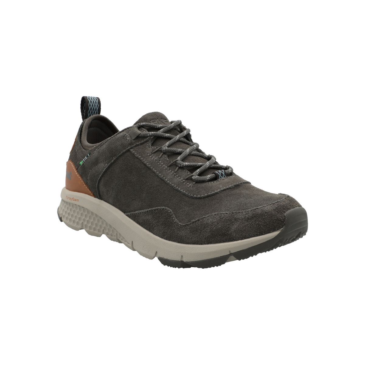 ROCKFORD - Zapatilla Cuero Hombre Shire Gris ROCKFORD