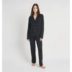 BARBIZON - PIJAMA MUJER ROSE NEGRO