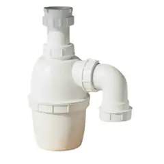 HOFFENS - Sifon Botella Lavaplatos Loa 1 Media - Salida Curva