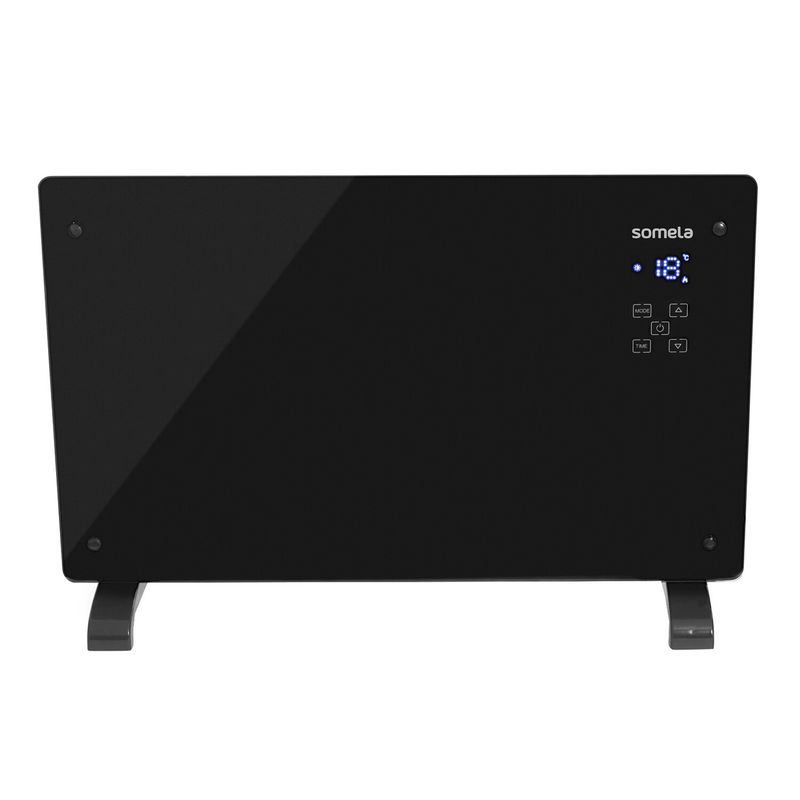 SOMELA - Termoconvector Somela Black Glass M