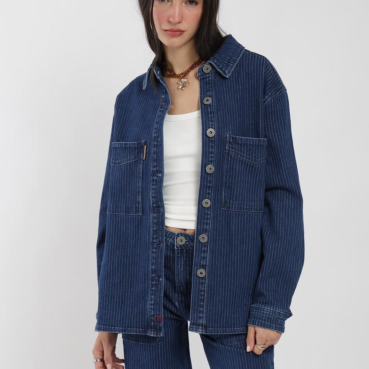 KAYA UNITE - Chaqueta Sobrecamisa Heavy Weight Mujer