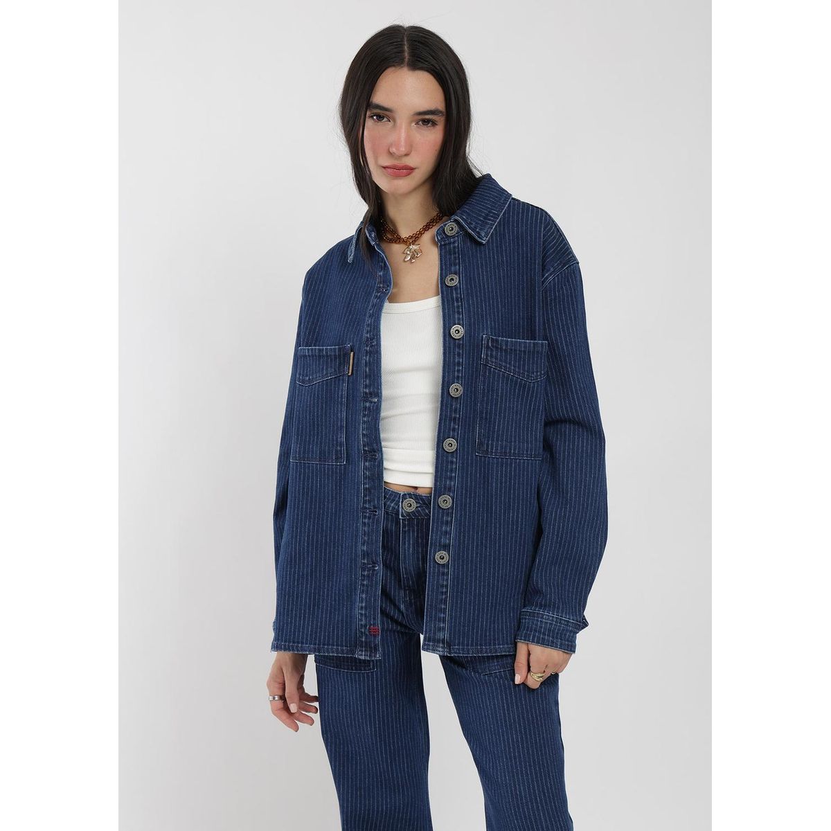 KAYA UNITE - Chaqueta Sobrecamisa Heavy Weight Mujer