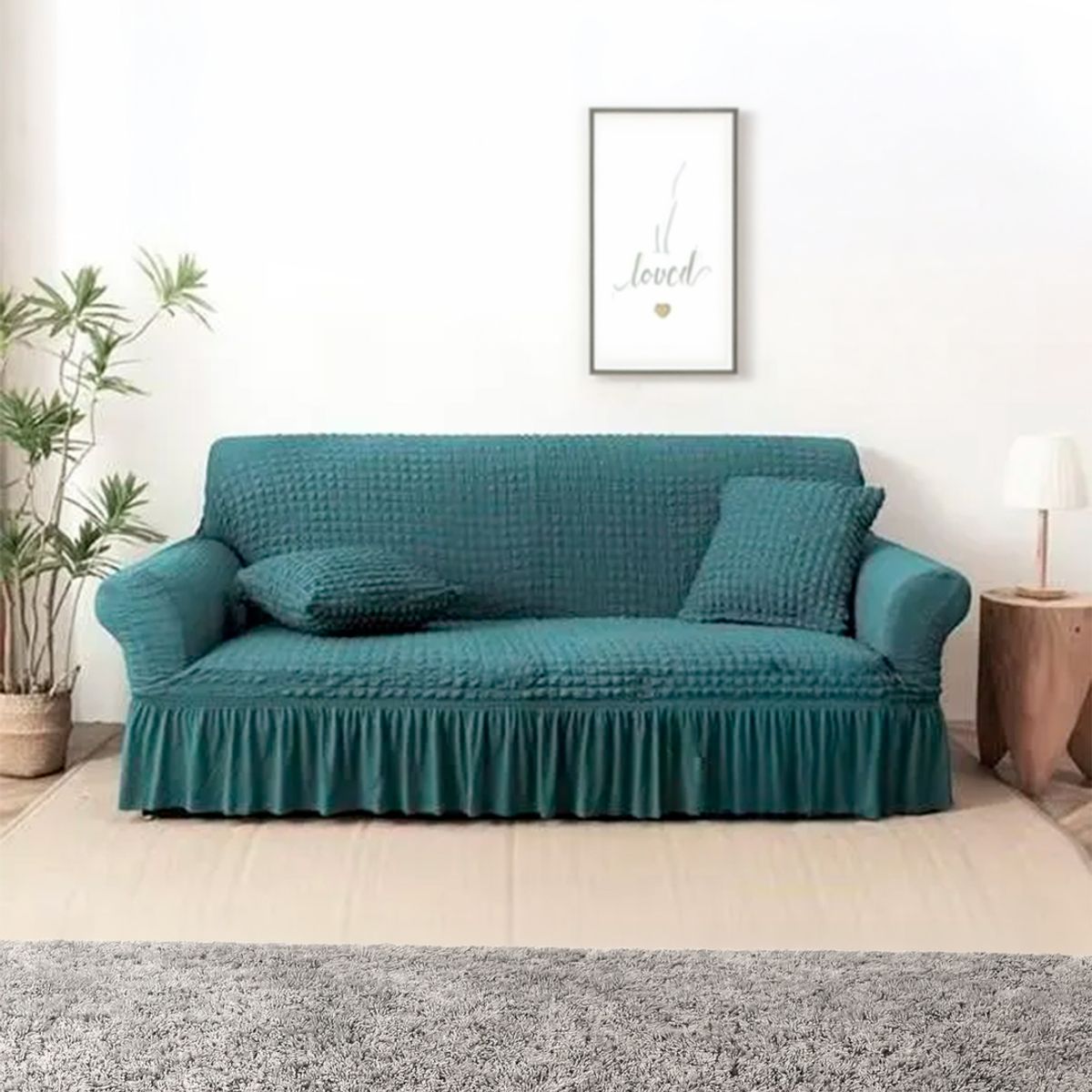 GENERICO - Funda Cubre Sofa Sillon Turco 2 Cuerpos 05