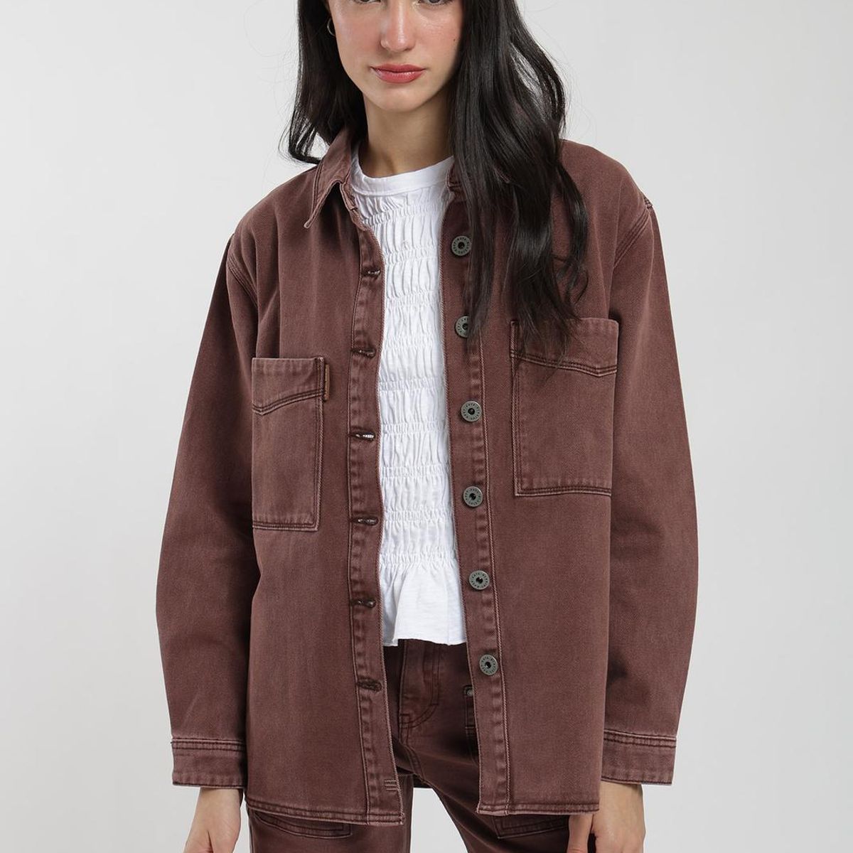 KAYA UNITE - Chaqueta Sobrecamisa Heavy Weight Mujer