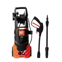 VAN BEEK - Hidrolavadora Eléctrica 2200 W 160 bar con tanque de jabón vB2200wPro