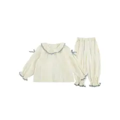SENSIBLUE - Pijama Niña Muselina 100% Algodón – Conjunto Infantil 2 Piezas Suave y Transpirable