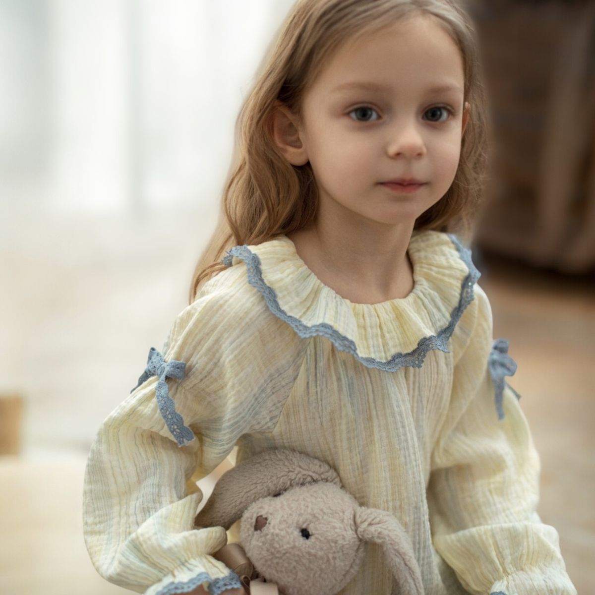 SENSIBLUE - Pijama Niña Muselina 100% Algodón – Conjunto Infantil 2 Piezas Suave y Transpirable