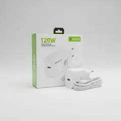GENERICO - Cargador de Alta Potencia 120W con Cable Tipo C