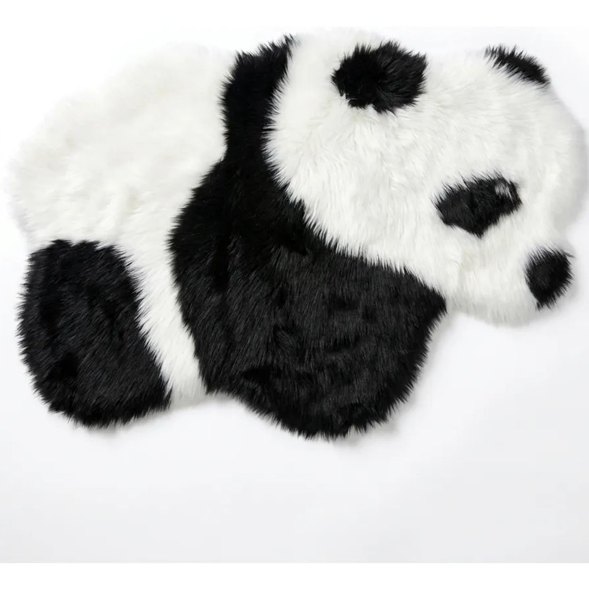 ARMONIA - Alfombra Decorativa Peluda Panda G 90x60