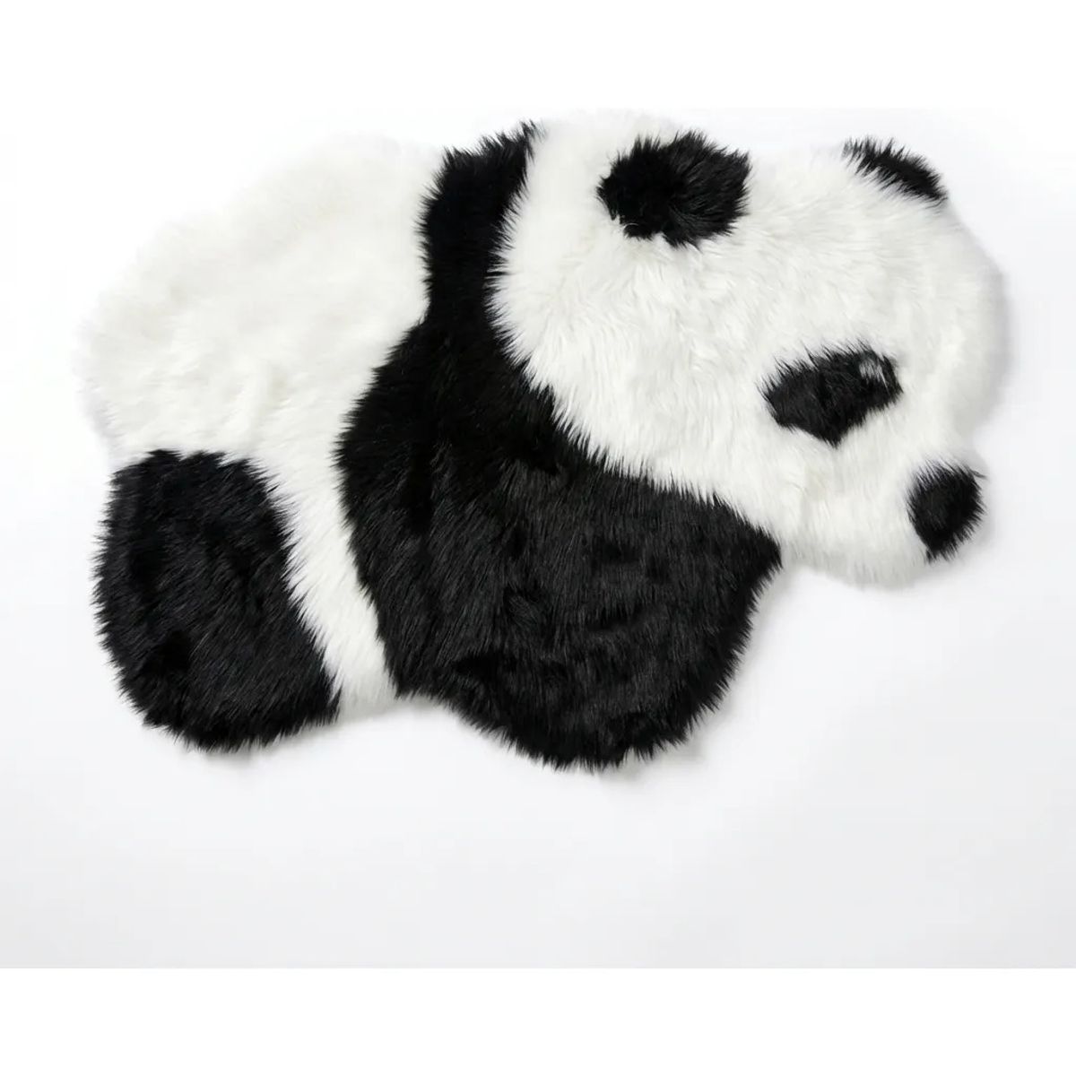 ARMONIA - Alfombra Decorativa Peluda Panda G 90x60