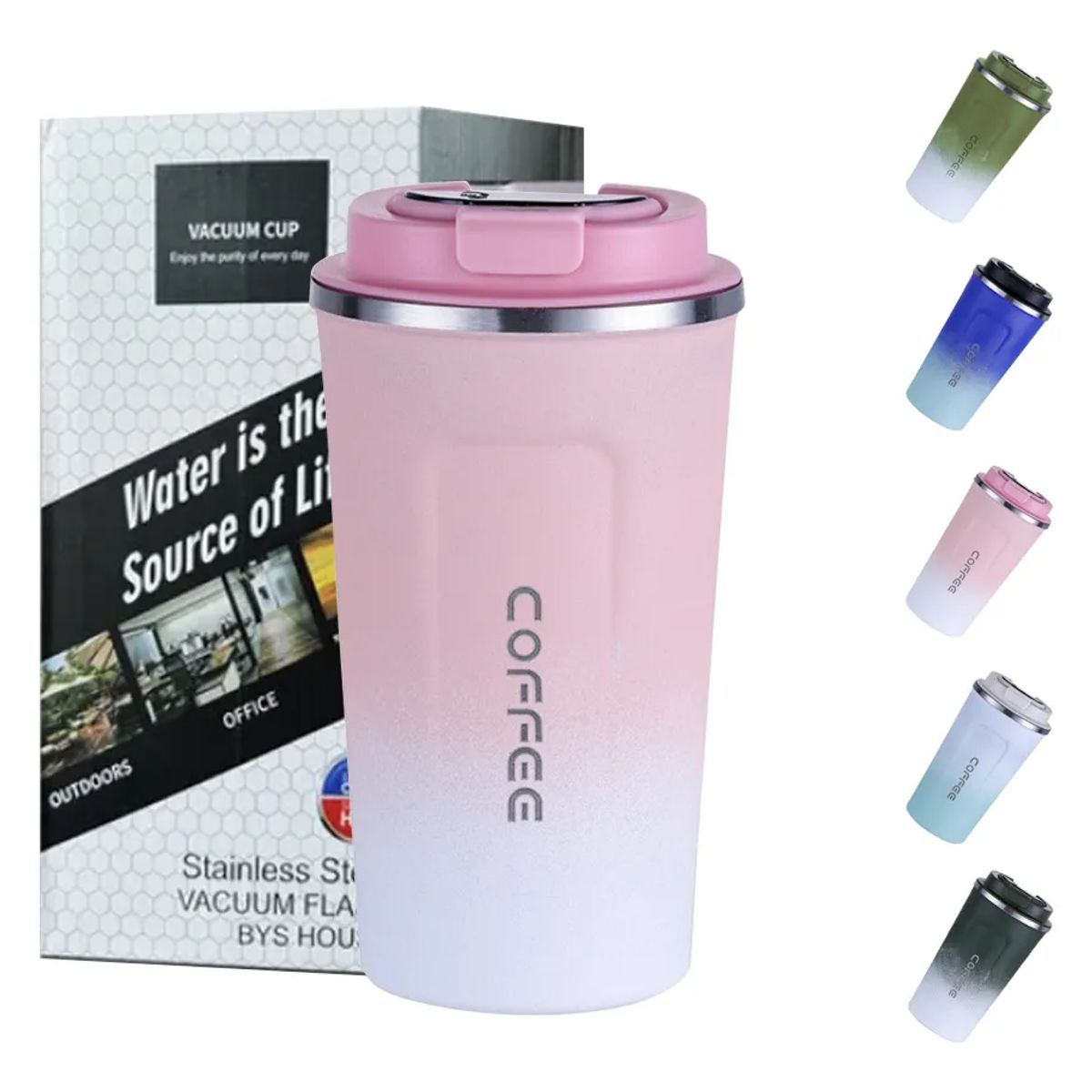 MOVI - VASO TERMICO PARA FRIO Y CALIENTE CON PANTALLA LED DE TEMPERATURA