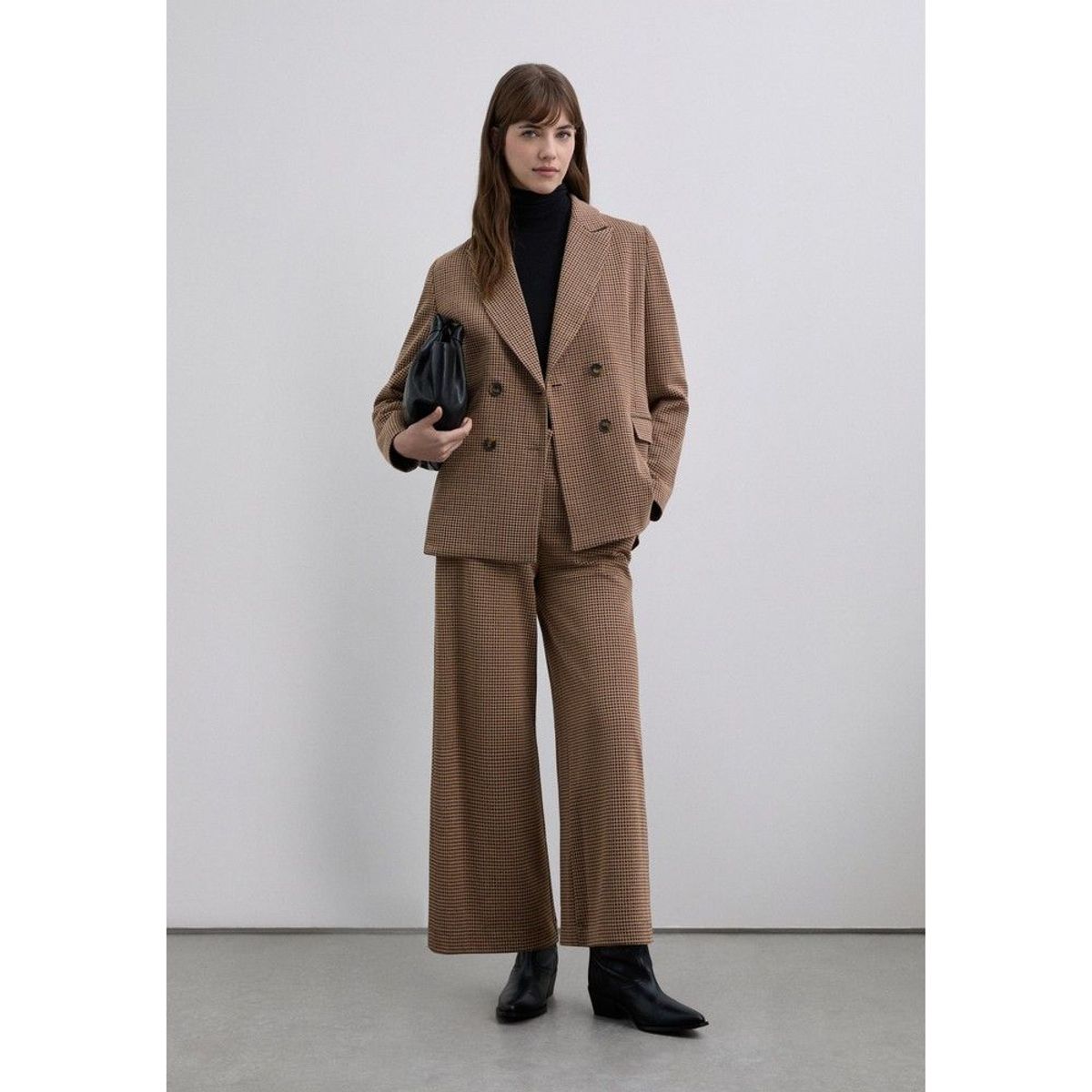 SCALPERS - Pantalón Culotte Pata De Gallo