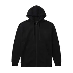 SPITFIRE - Polerón Hombre Full Zip Negro Bighead