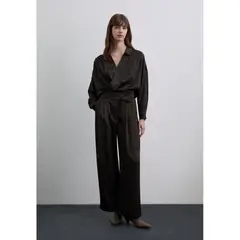 SCALPERS - Pantalón Estampado Satinado