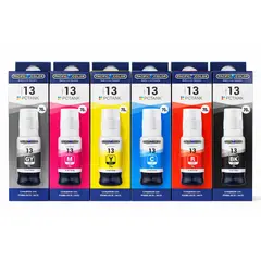 GENERICO - Pack 6 Tintas Gi13 Alternativas G510 G610 6 Colores