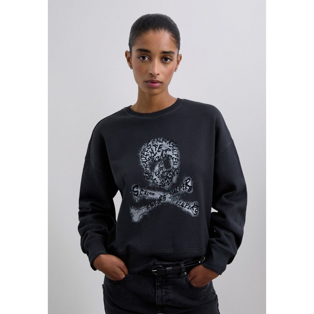 SCALPERS - Polerón Calavera Flock