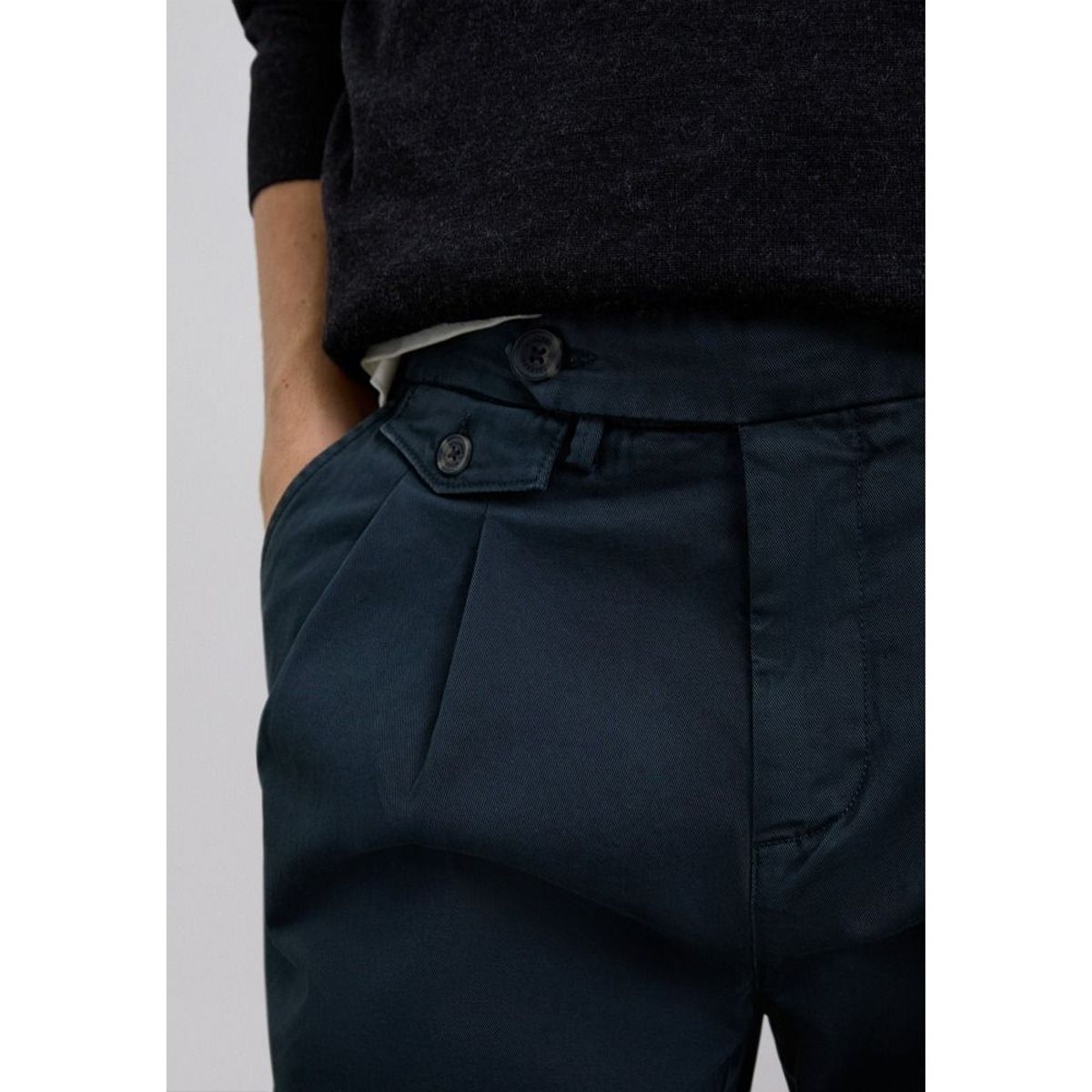 SCALPERS - Pantalón Doble Pinza Algodón