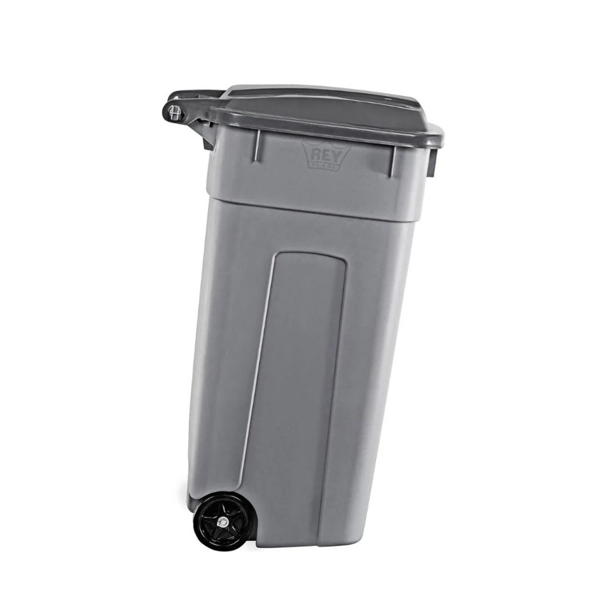 REYPLAST - Basurero Contenedor 93 Litros Gris