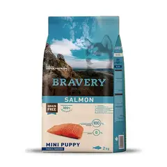 BRAVERY - Salmon Mini Puppy 2 KG