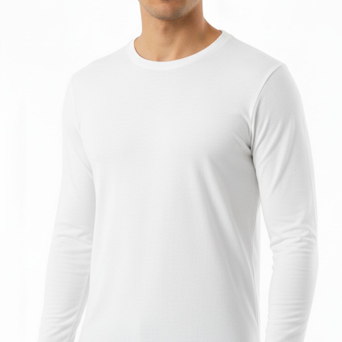 GARSIL - Polera De Cuello Redondo Para Hombre - Primera Capa - Fibra De Bambú