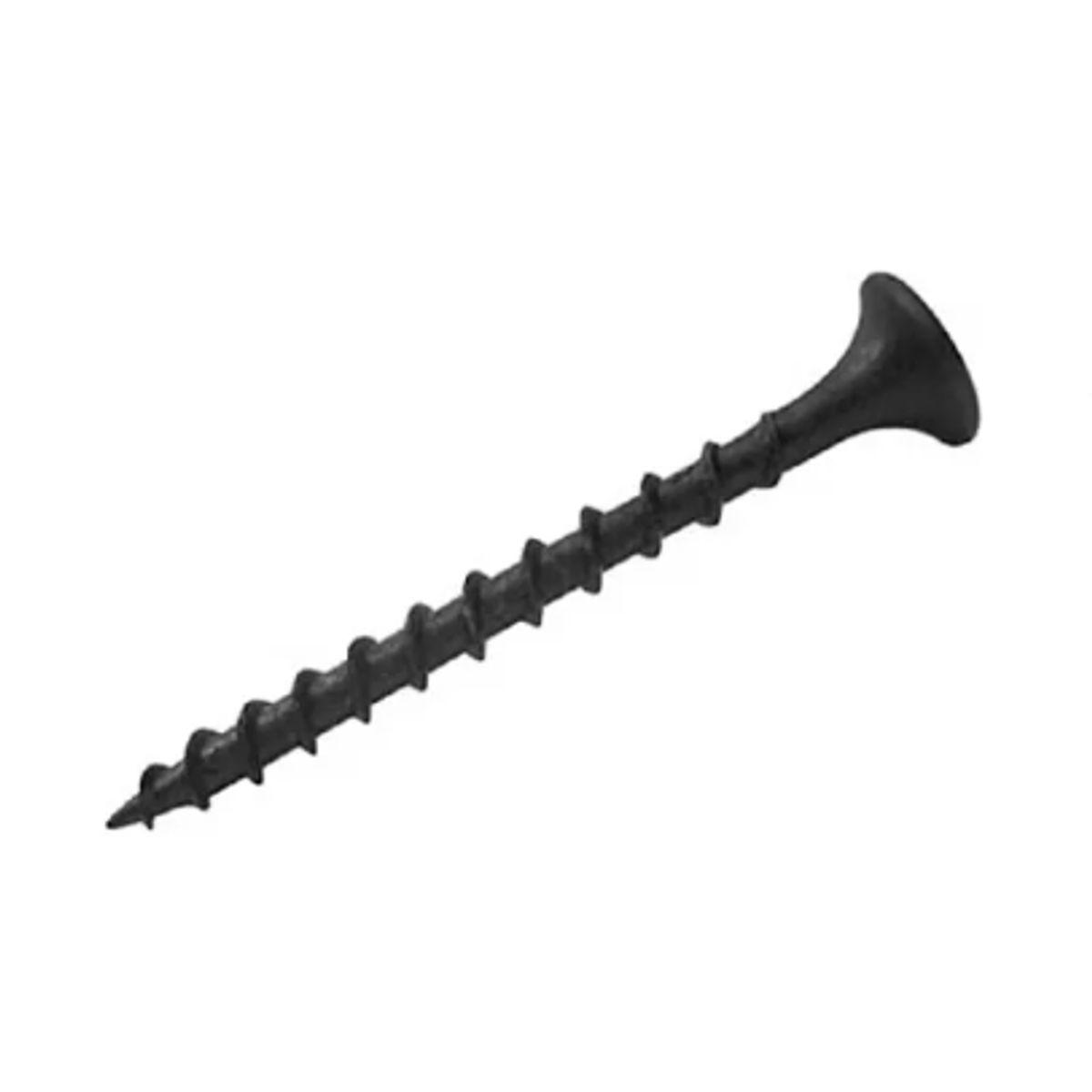 GENERICO - Tornillos Volcanita Madera Negro 6x1 1/4 Pulgadas 1 Kilo 650 Unidades