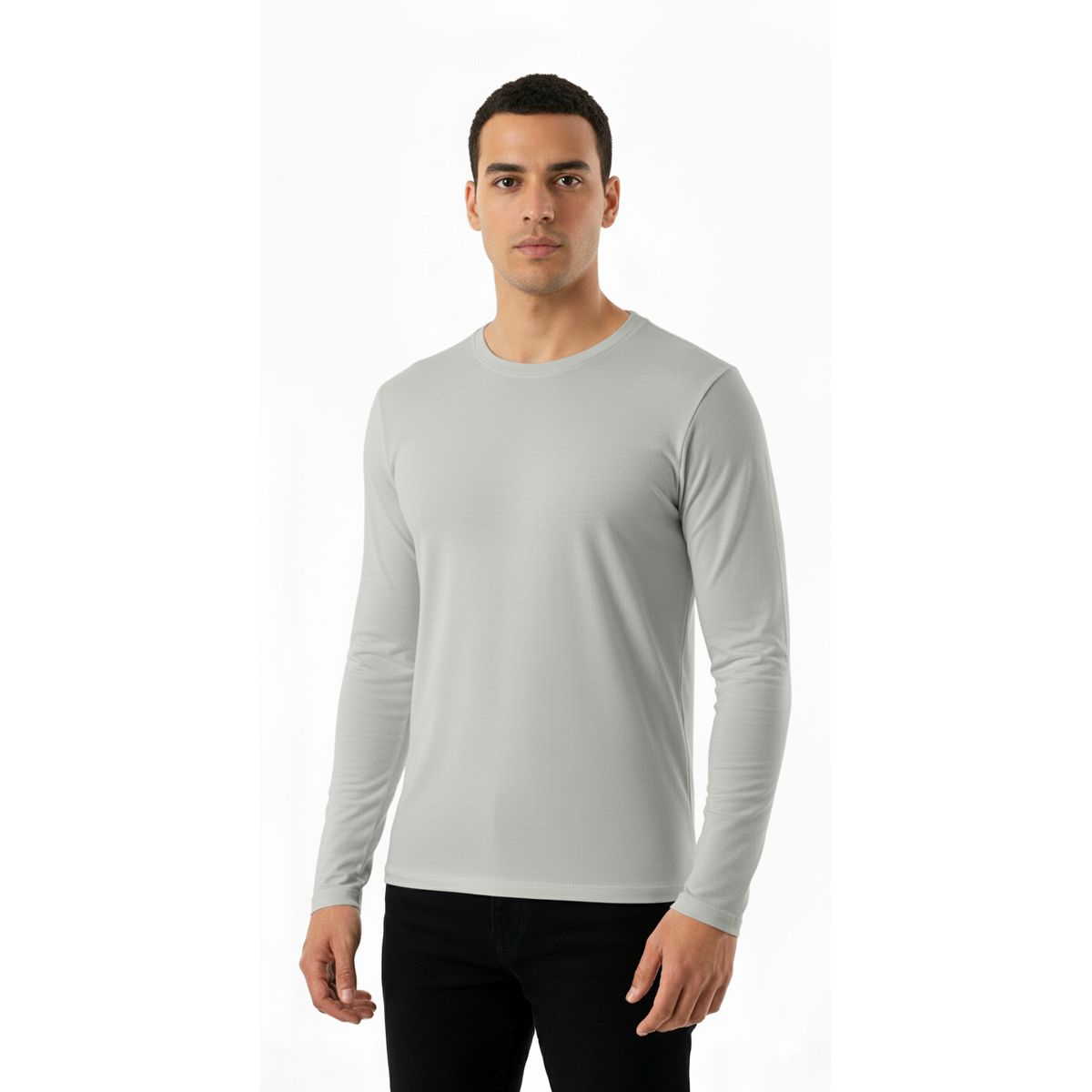 GARSIL - Polera De Cuello Redondo Para Hombre - Primera Capa - Fibra De Bambú