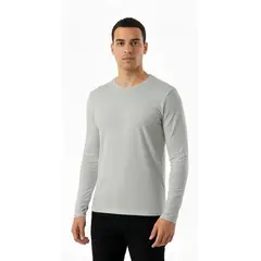 GARSIL - Pack De 4 Poleras Cuello Redondo Para Hombre - Primera Capa - Fibra De Bambú