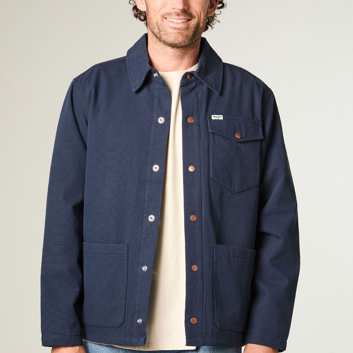 WRANGLER - Chaqueta Hombre Transitional Jacket Regular Fit Azul