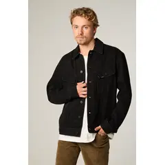 LEE - Chaqueta Hombre Regular Negro Rider