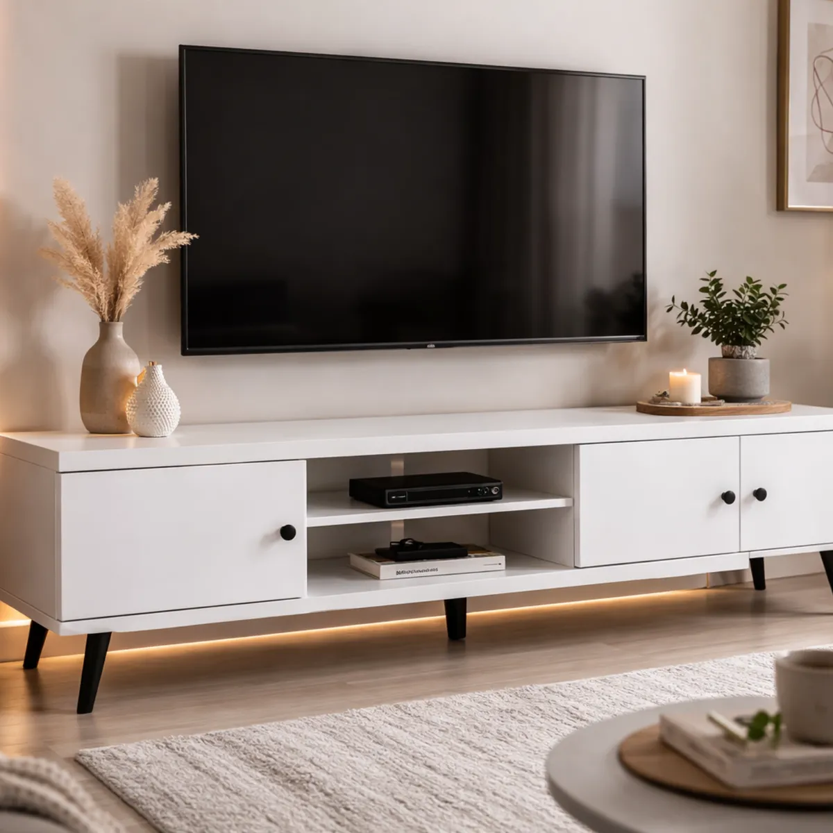 GENERICO - RACK PARA TV CON 3 CAJONES