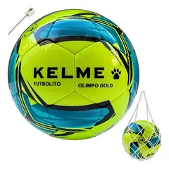 KELME - Balon Futbolito Pelota Futbol 7 Olimpo Gold N° 4 Tpu Amarillo
